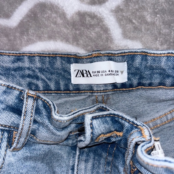 ZARA Blue Jean shorts - Picture 3 of 3